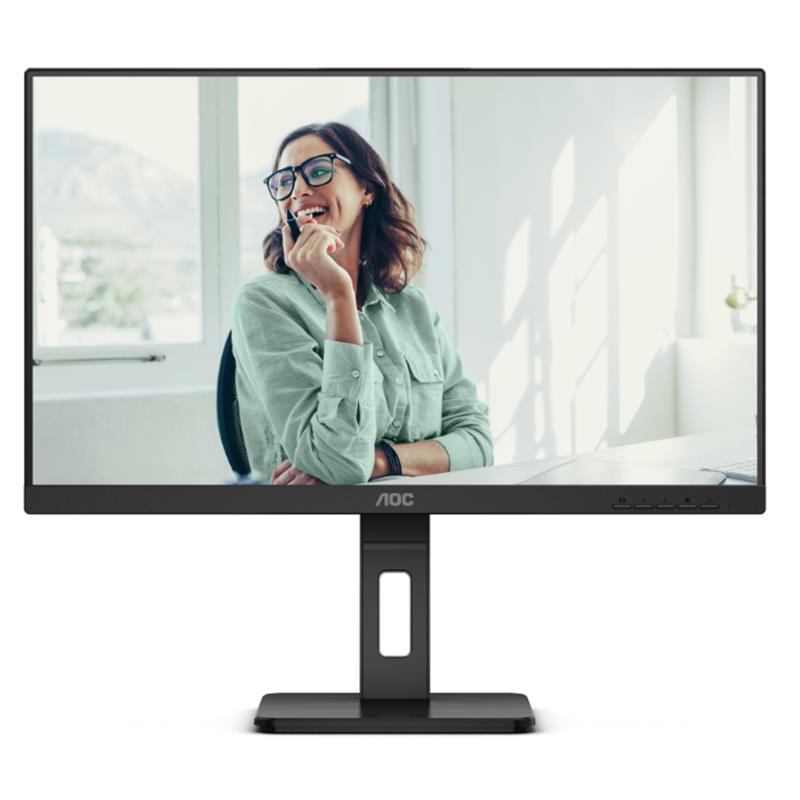 23.8 Aoc 24p3cv Ips 4ms 75mhz 1xhdmi 1xdp Usb Type-c Fhd 1920x1080 Hoparlor Cercevesiz Flicker-free Pivot Vesa Siyah