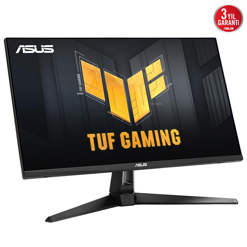 27 ASUS TUF GAMING VG27AQ3A IPS 1MS 180MHZ 2XHDMI 1XDP QHD 2560X1440 HOPARLOR FREESYNC FLICKER-FREE PIVOT VESA SIYAH