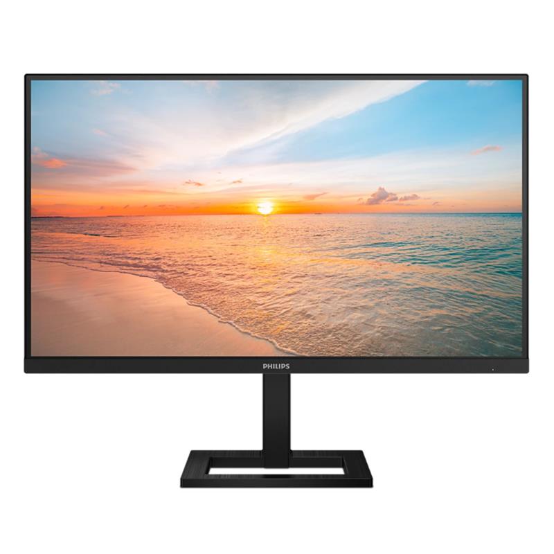 27 Philips 27e1n1800ae/00 Ips 4ms 60mhz 2xhdmi 1xdp 4k Uhd 3840x2160 Hoparlor Yukseklik Ayari Vesa Siyah