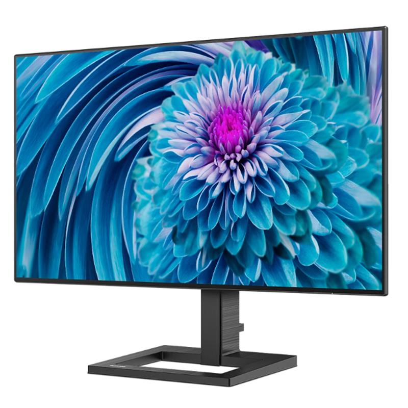 27 Philips 275e2fae/00 Ips 4ms 75mhz 2xhdmi 1xdp Qhd 2560x1440 Hoparlor Yukseklik Ayari Vesa Siyah