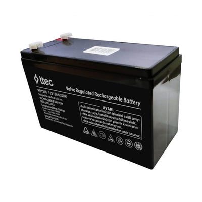 Ttec 12v 7ah Base Bakimsiz Kuru Tip Aku