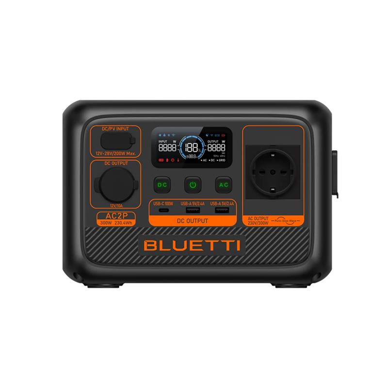 Bluetti Ac2p 300w 230,4wh Tasinabilir Guc Istasyonu