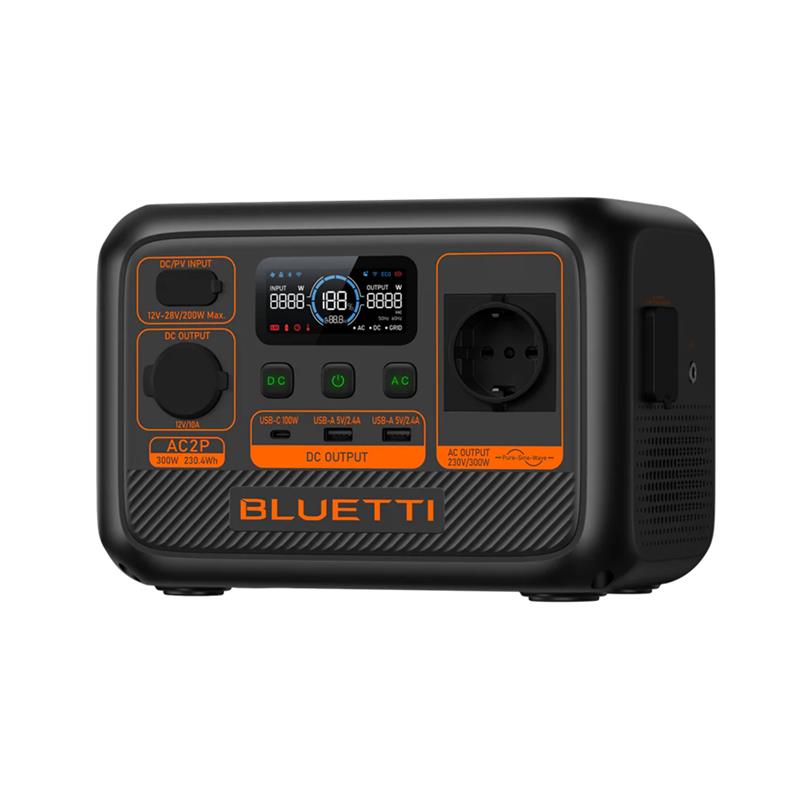 Bluetti Ac2p 300w 230,4wh Tasinabilir Guc Istasyonu