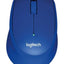 Logitech M330 Sessiz Kablosuz Usb Optik Mouse Mavi 910-004910
