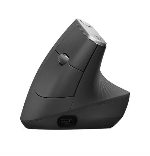 Logitech Mx Vertical Gelismis Ergonomik Dikey Kablosuz Usb Mouse Siyah 910-005448