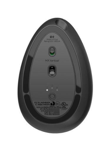 Logitech Mx Vertical Gelismis Ergonomik Dikey Kablosuz Usb Mouse Siyah 910-005448