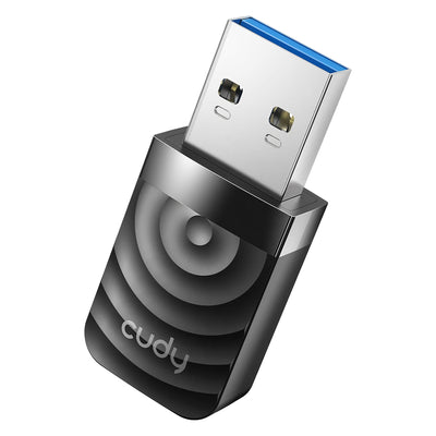 Cudy WU1300S 5 GHz 867 Mbps, 2.4 GHz 400 Mbps Wi-Fi USB 3.0 Mini Adaptör (AC1300 Serisi)