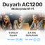 Cudy WR1200 Dual 2.4/5Ghz 4x5dBi Anten 1200Mbps 5 Port Wi-Fi Router(AC1200 Serisi)