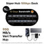 Cudy CS700 Dual 4K 2xHDMI 2xDisplayPort 2xUSB-C(10Gbps) 4xUSB-A 1xGigabit 100W PD Dock İstasyonu