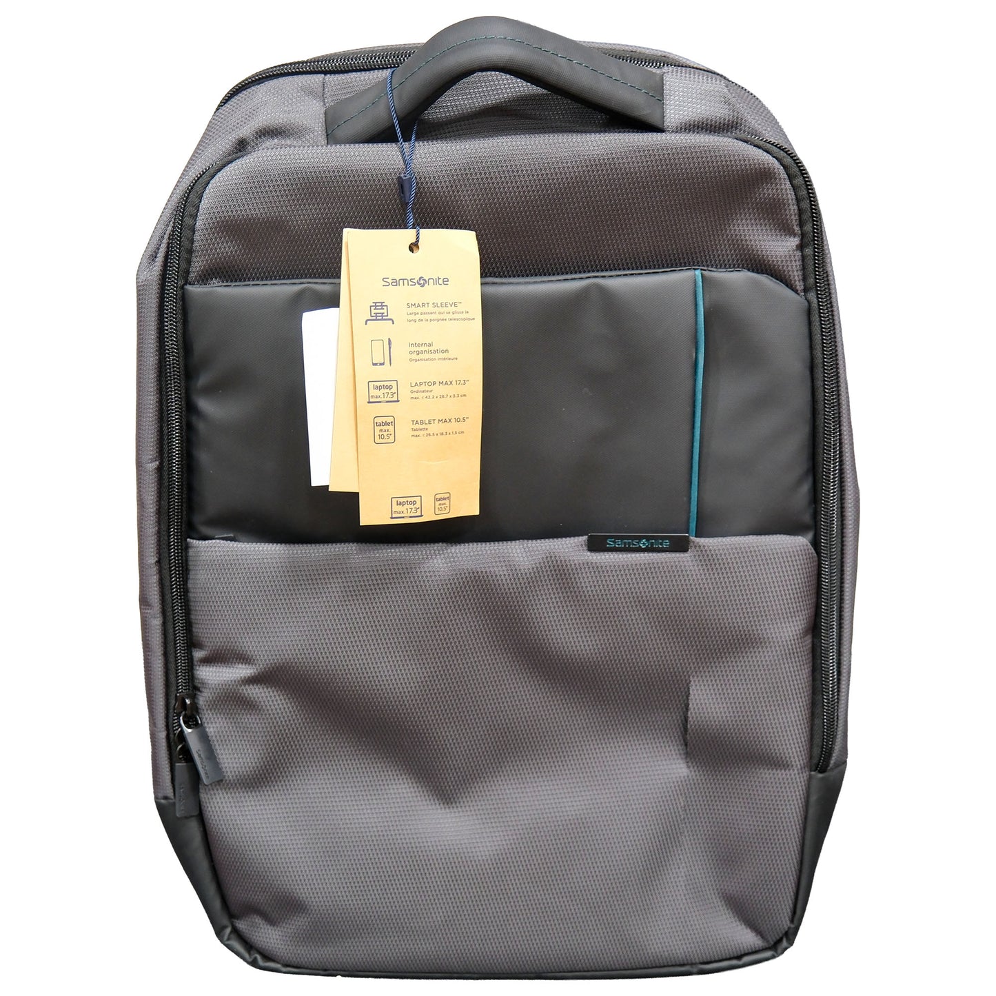 Samsonite Qibyte 16N-09-006 Antrasit 17.3" Laptop Sırt Çantası Outlet