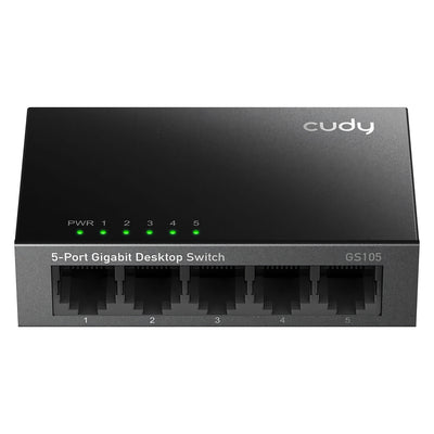 Cudy GS105 5 Port 10/100/1000M 16k MAC Gigabit Metal Switch