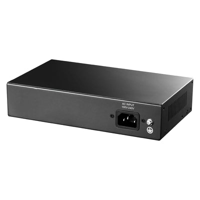 Cudy FS1010P 8 Port 10/100Mbps 120W PoE+, 2 Uplink Portlu VLAN CCTV Rack Mount Metal Switch