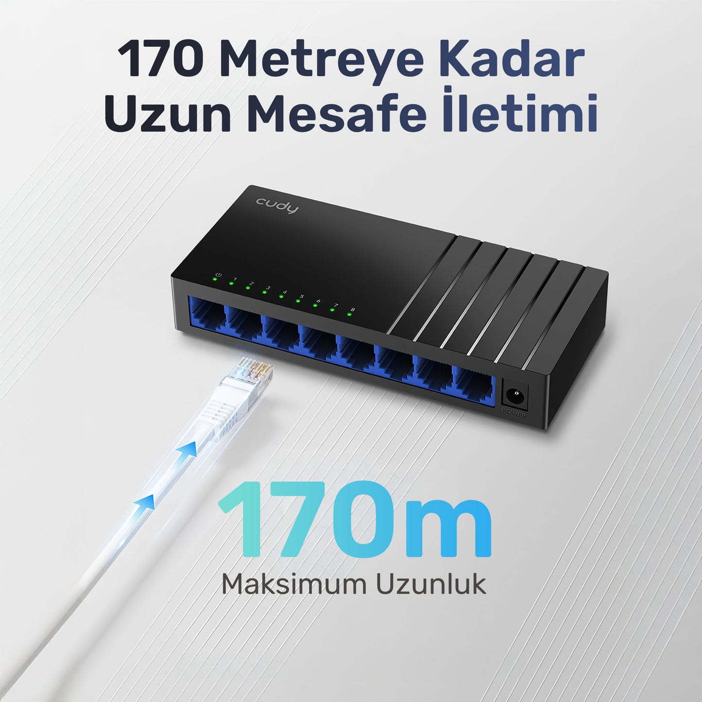 Cudy GS108D 10/100/1000M 8 Port Gigabit Switch