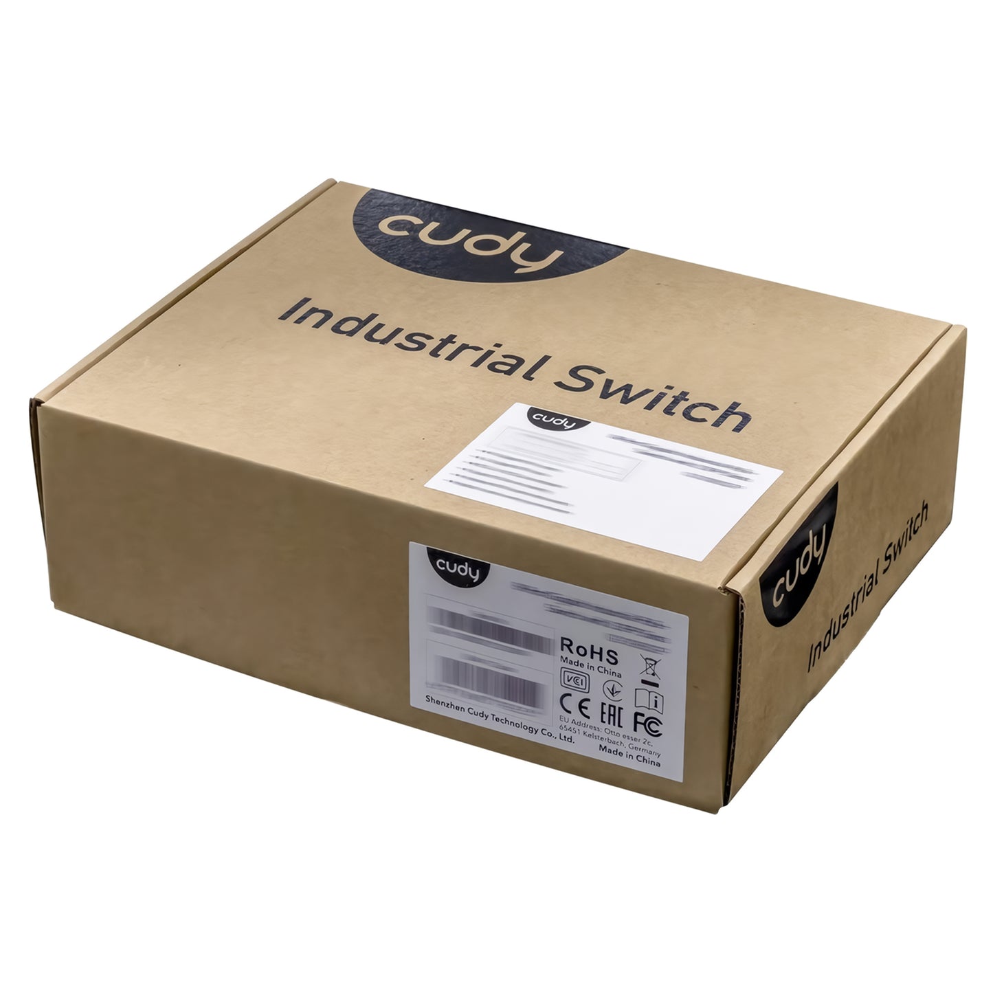 Cudy IG1004S2P 4Port Gigabit 120W PoE+,2SFP, 2km Çoklu,80km Tekli Mod IP40 Metal Endüstriyel Switch