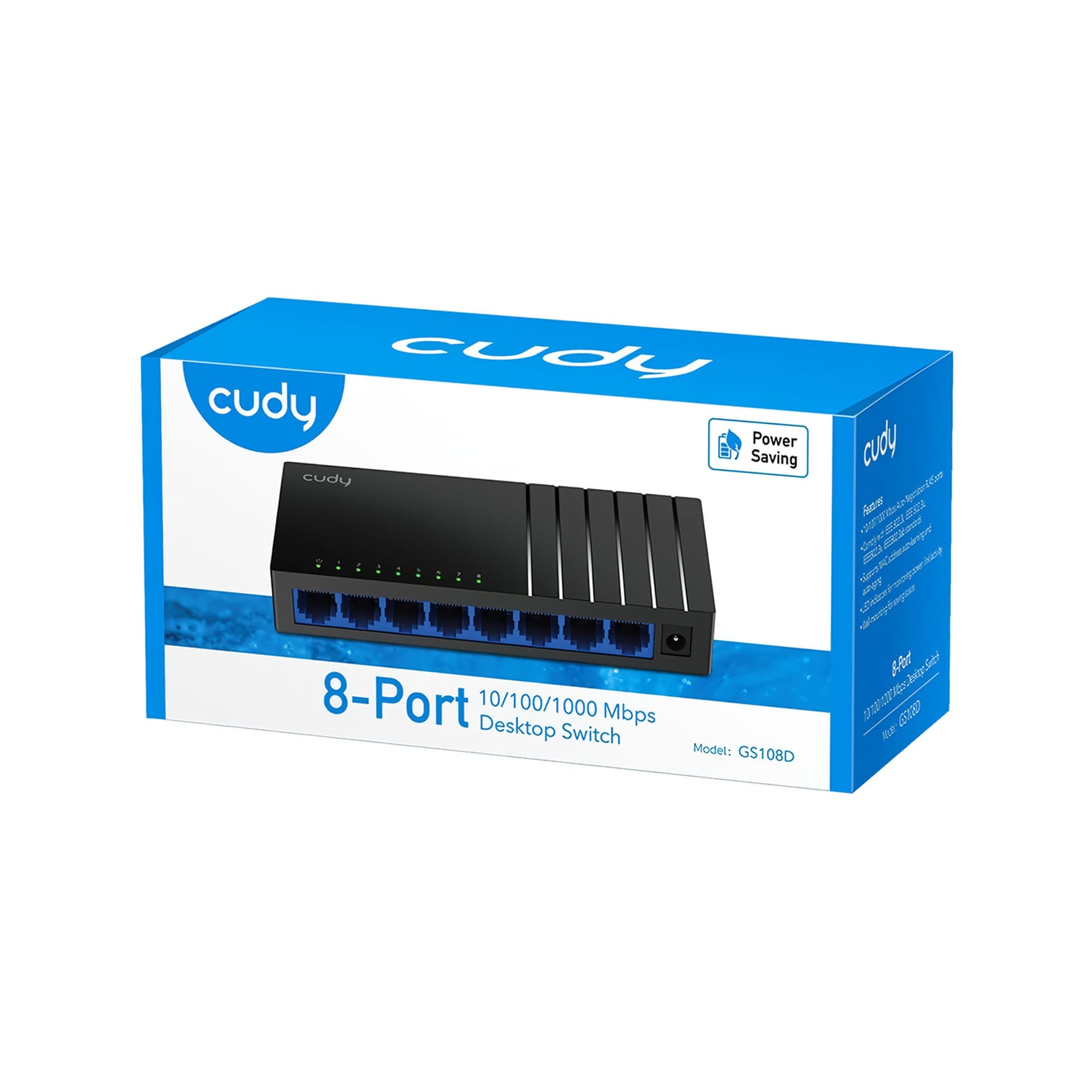 Cudy GS108D 10/100/1000M 8 Port Gigabit Switch