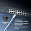 Cudy GS1024 16K MAC, 24 Port Gigabit Metal Switch