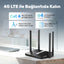 Cudy LT500 2,4GHz 300Mbps, 5GHz 867Mbps, 4 Port Wi-Fi Mesh 4G LTE DDNS Router (AC1200 Serisi)