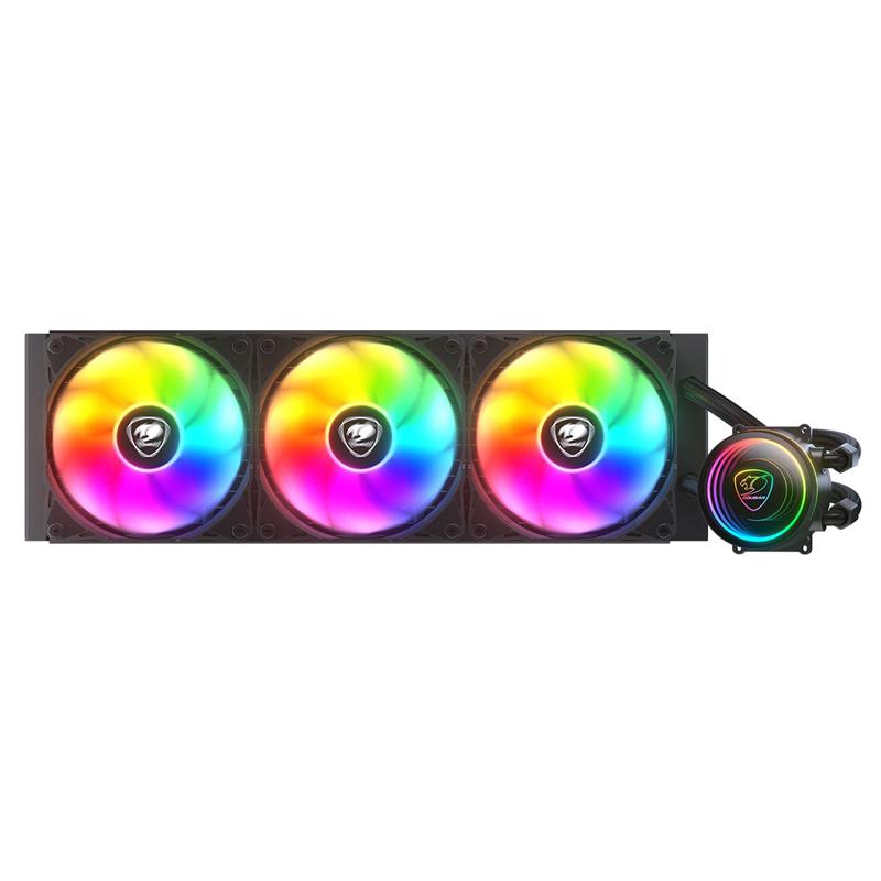 Cougar Poseidon Elite Argb 360mm Liquid Cooler Siyah Sivi Sogutma Islemci