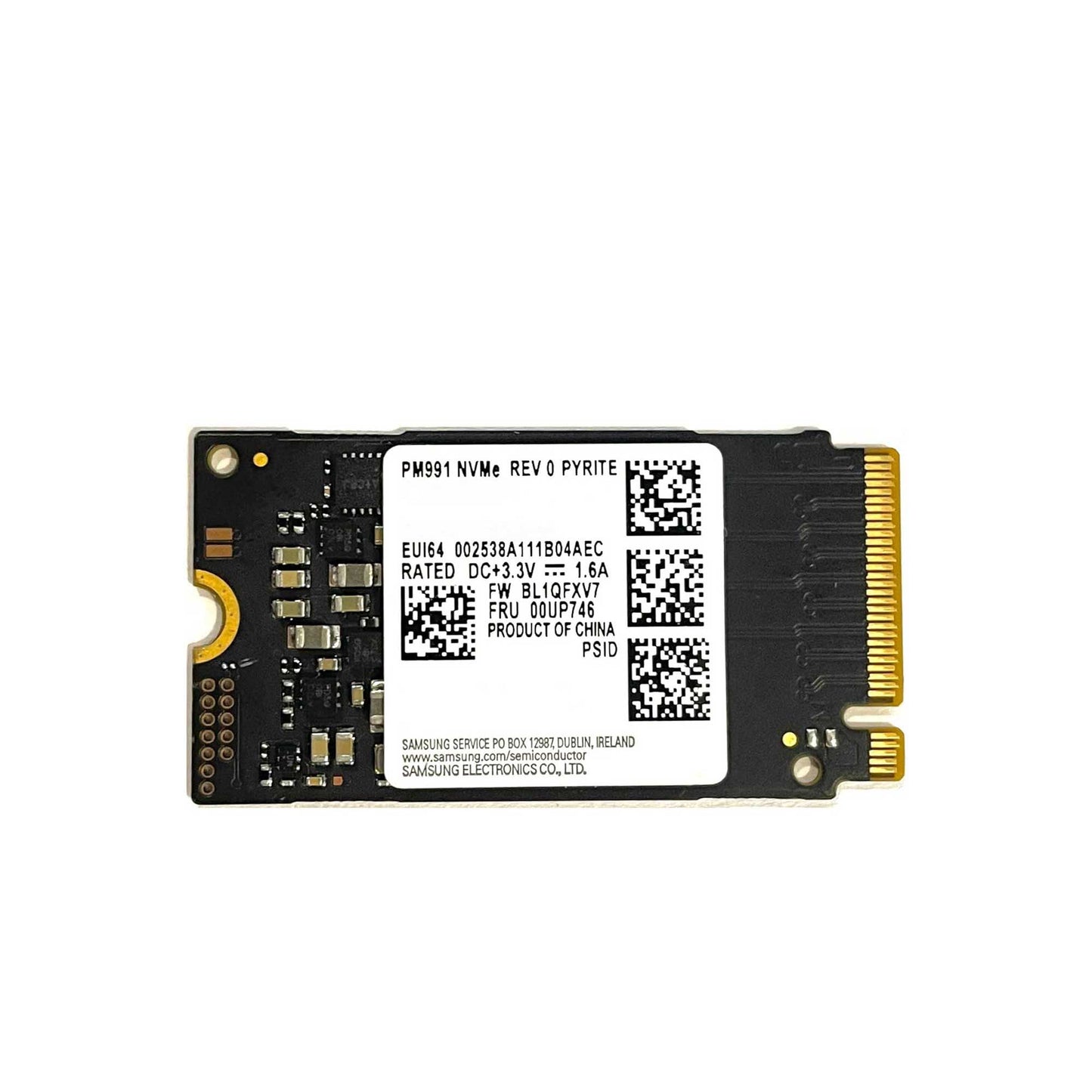 Samsung PM991 128GB 2000/1000MB/s M2 22x42 SSD