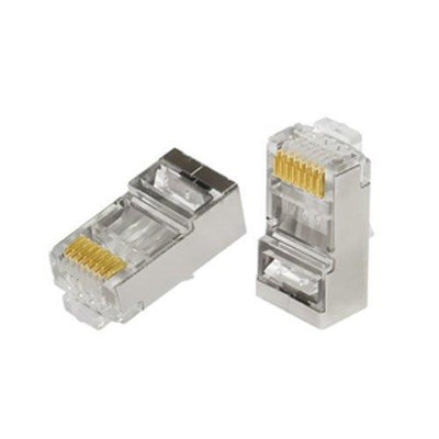 Frisby Fnw-rj4522n Rj45 Ftp Cat6 Konnektor Metal 100lu Paket