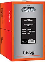 Frisby Fr-cat601 305mt 0.58mm 23awg Cat6 Utp Kablo Gri