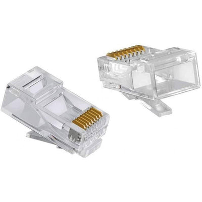 Uranium Cat5/6 Rj45 Konnektor 100 Lu Paket