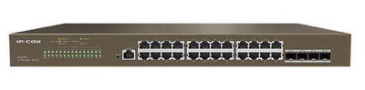 Ip-com G5328f 24 Port Gigabit + 4x1gb Sfp Uplink L3 Yonetilebilir Rackmount Switch