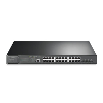 Tp-link Omada Tl-sg3428xmp 24 Port Gigabit + 4x10gb Sfp Uplink Yonetilebilir 384w Poe Rackmount Switch 