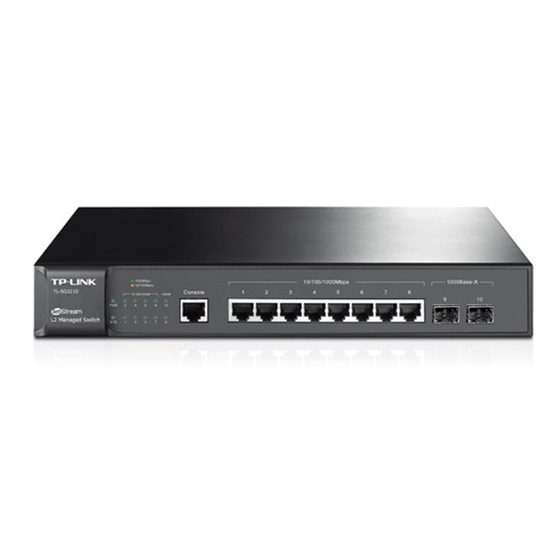 Tp-link Omada Tl-sg3210 8 Port Gigabit+2xgigabit Sfp Uplink L2+ Yonetilebilir Rackmount Switch