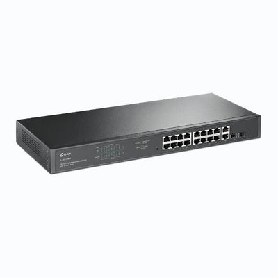 Tp-link Tl-sg1218mp 16 Port Gigabit+ 2x1gb Rj45/2xsfp Combo 250 Metre Poe Mesafe 250w Rackmount Switch