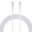 Aukey Cb-ncl1-wh Naylon Orgulu 3a 480mbps Type-c Lightning Kablosu 1.8mt 