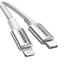 Ugreen Type-c To Lightning 3a Pd Mfi Sertifikali Orgulu Hizli Sarj Kablosu 2 Metre Gumus 70525