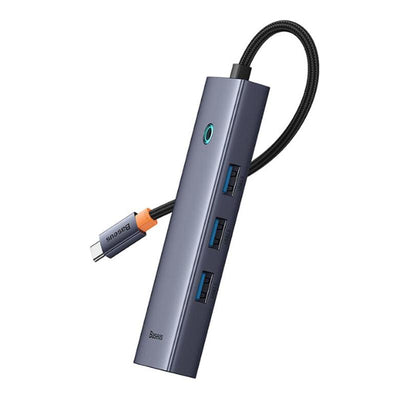 Baseus Ultra Joy 6in1 Multi Gri Type-c Hub Giris:type-c Cikis:usb X3, Type-c X1, Hdmi X1,eth Rj45 X1 B00052807813-00