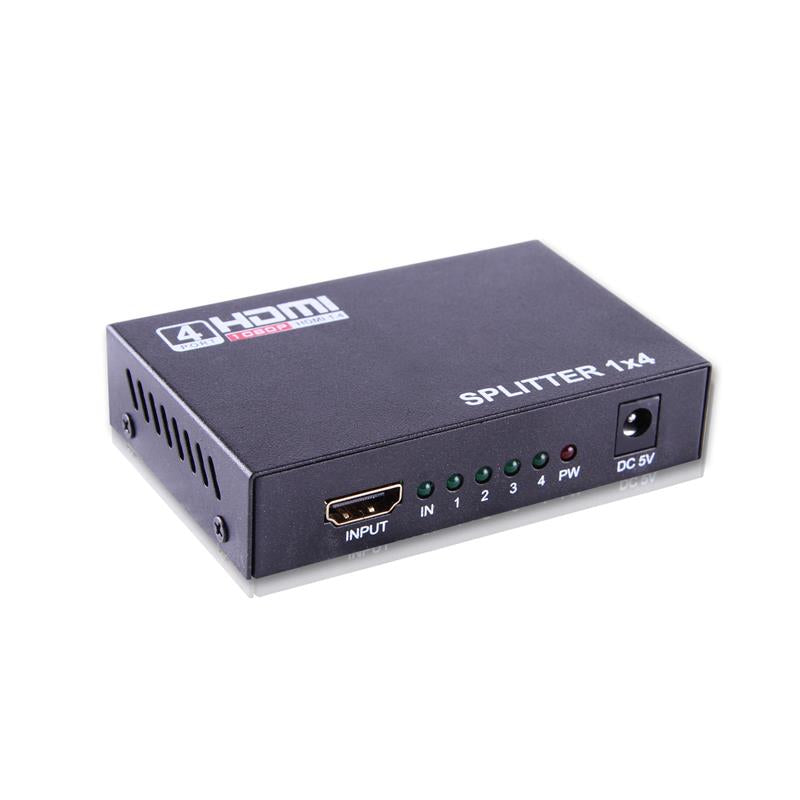Qport Q-spl4 Full Hd 1 Giris 4cikisli Hdmi Splitter (sinyal Cogaltici)