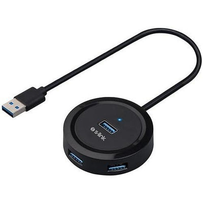 S-link Swapp Sw-u300 4 Port Usb3.0 Hub Coklayici Gri