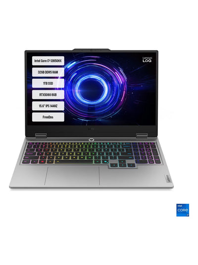 Lenovo Nb Loq 15irx10 83je00kntr I7-13700hx 16gb 1tb Ssd 8gb Rtx 5050 15.6 Dos