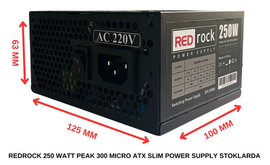 REDROCK RR-SFX250AGX 250W Slim Power Supply