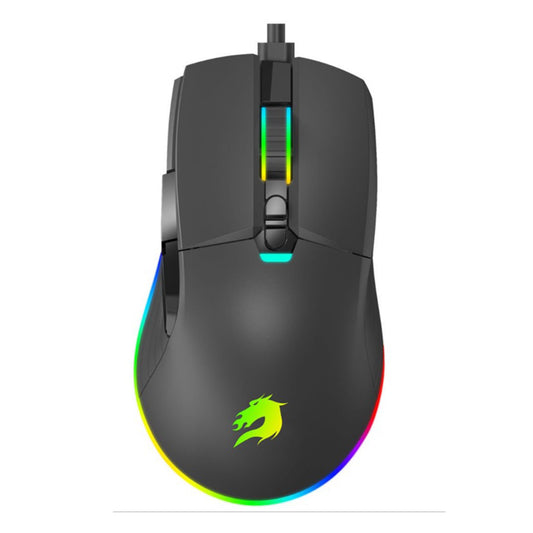 GAMEBOOSTER GB-M12B USB Kablolu 12800dpi siyah Vital RGB Aydınlatmalı Oyuncu Mouse