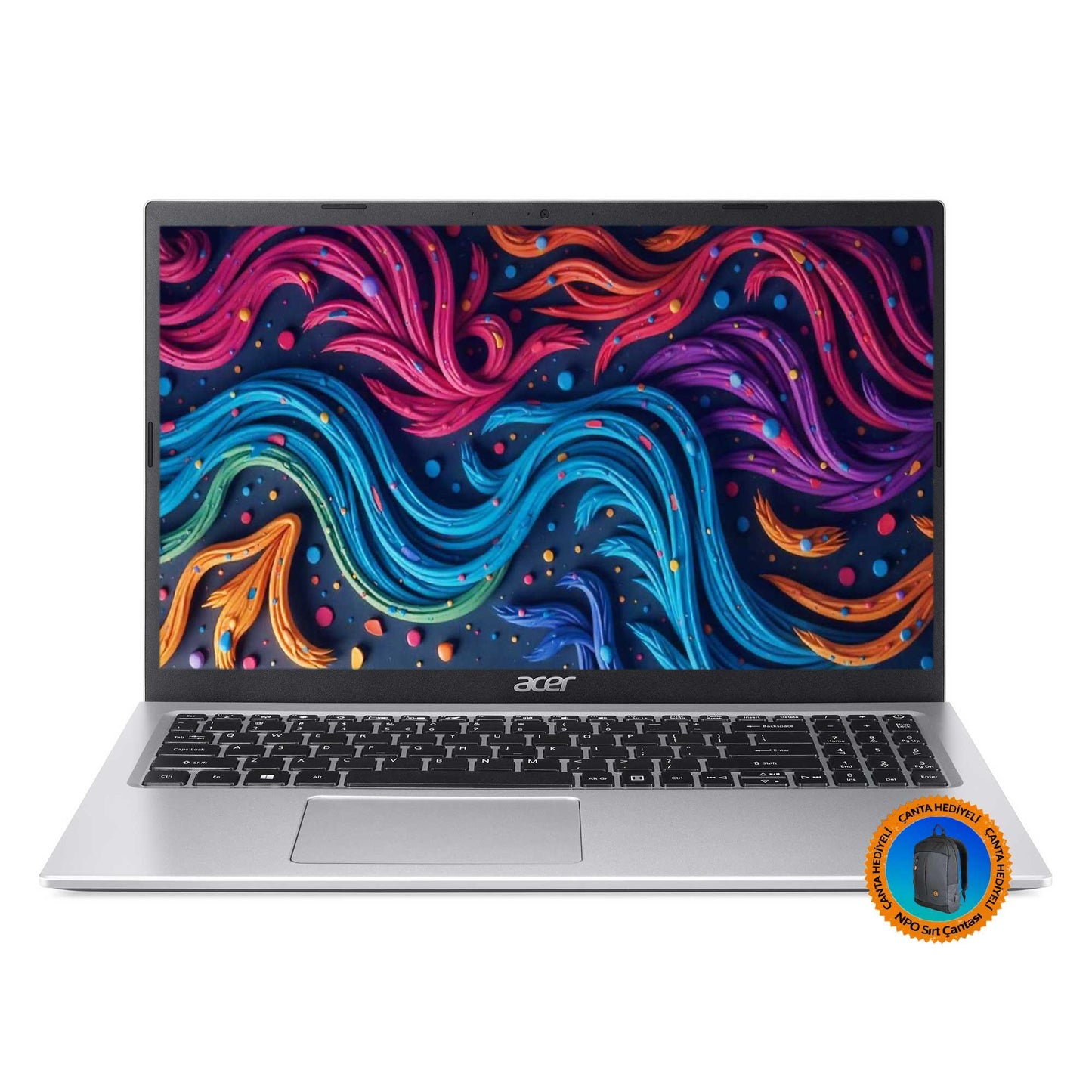 Acer Aspire 3 A315-24P NX.KDEEY.00E Ryzen5 7520U 15.6" FHD Dizüstü Bilgisayar