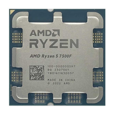 AMD RYZEN5 7500F 6 Core 5GHz 32MB 65W AM5 İşlemci (Kutusuz Fansız)