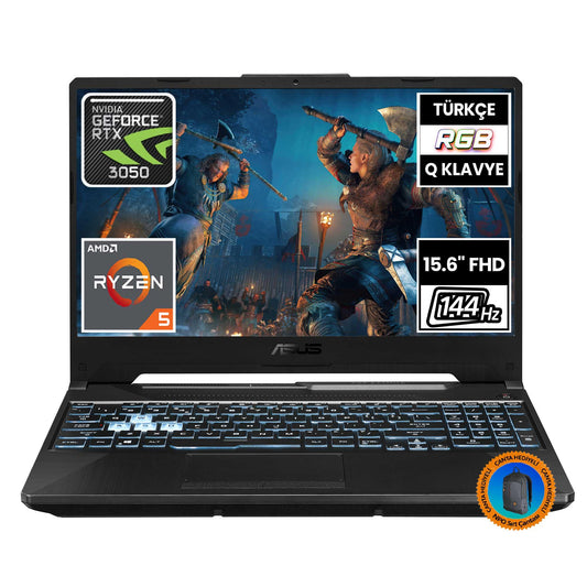 Asus TUF Gaming A15 FA506NC-HN050 Ryzen5 7535HS RTX3050 15.6" FullHD Taşınabilir Bilgisayar