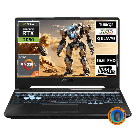 Asus TUF Gaming A15 FA506NF-HN050 Ryzen5 7535HS RTX2050 15.6" FullHD Dizüstü Bilgisayar