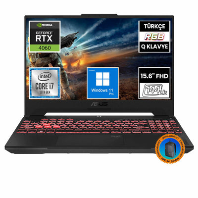 Asus TUF Gaming F15 FX507VV-LP243 i7-13620H RTX4060 15.6" FullHD Dizüstü Bilgisayar
