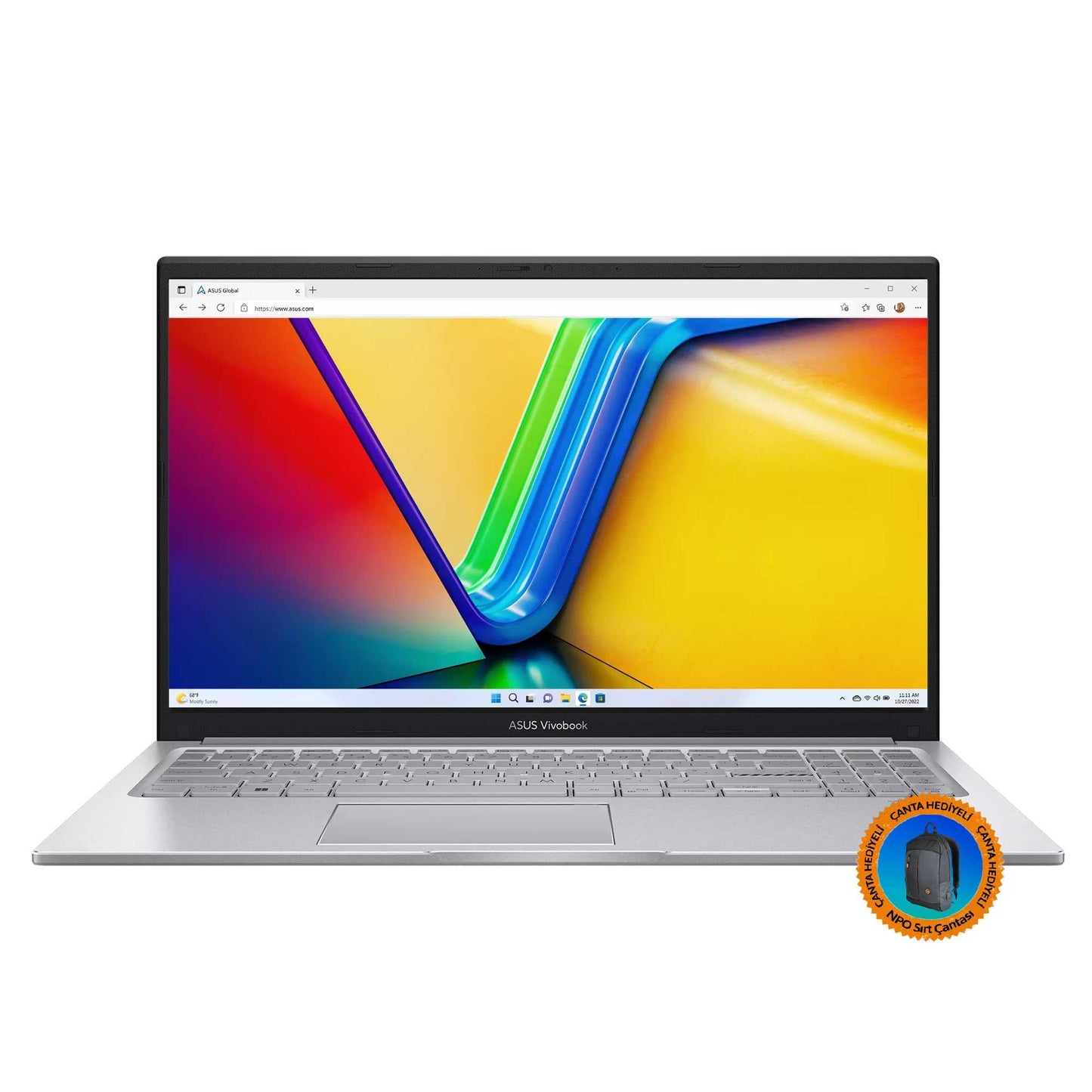 Asus VivoBook 15 X1504VA-NJ725 i3-1315U 15.6" FHD Dizüstü Bilgisayar