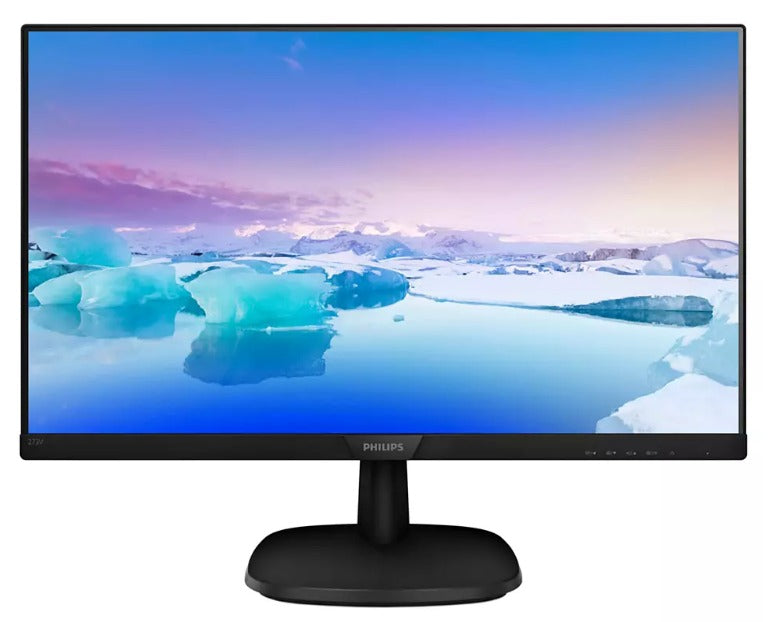 PHILIPS 273V7QJAB VLine 27" LED IPS 5ms 75hz 1920x1080 FullHD VGA HDMI DP Multimedya (VESA) Siyah Monitör