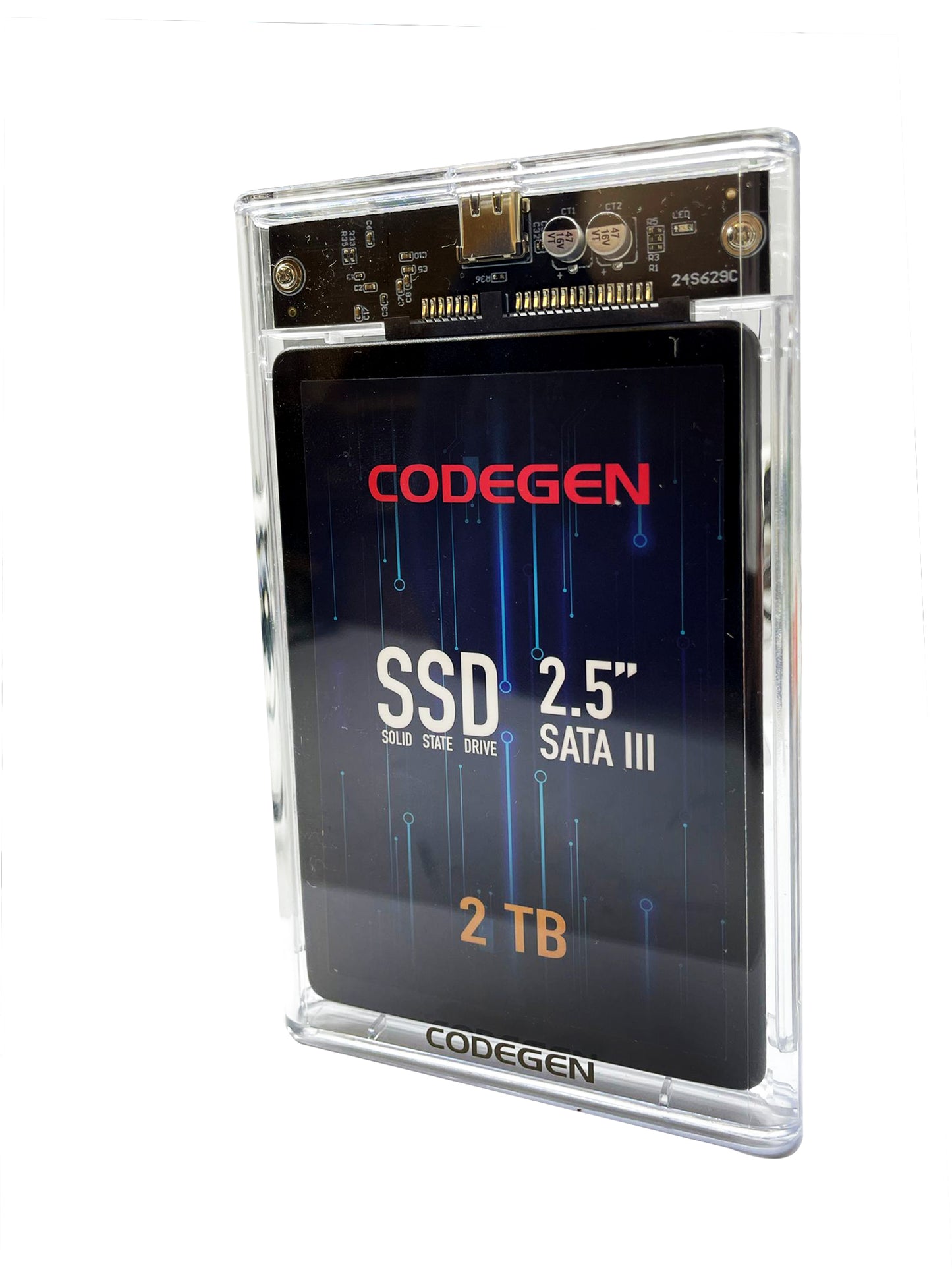 OEM 2TBSSDEXT1 CODEGEN 2.5" 2TB USB 3.0 Siyah Taşınabilir SSD Harddisk