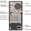 LENOVO ST50 V2 7D8JA043EA-V1 XEON E-2324G 16GB 2x960 SSD 4U TOWER Raid 0,1 Server
