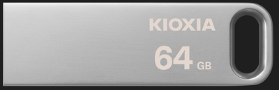 KIOXIA LU366S064GG4 U366 64GB USB 3.2 Metal USB Bellek