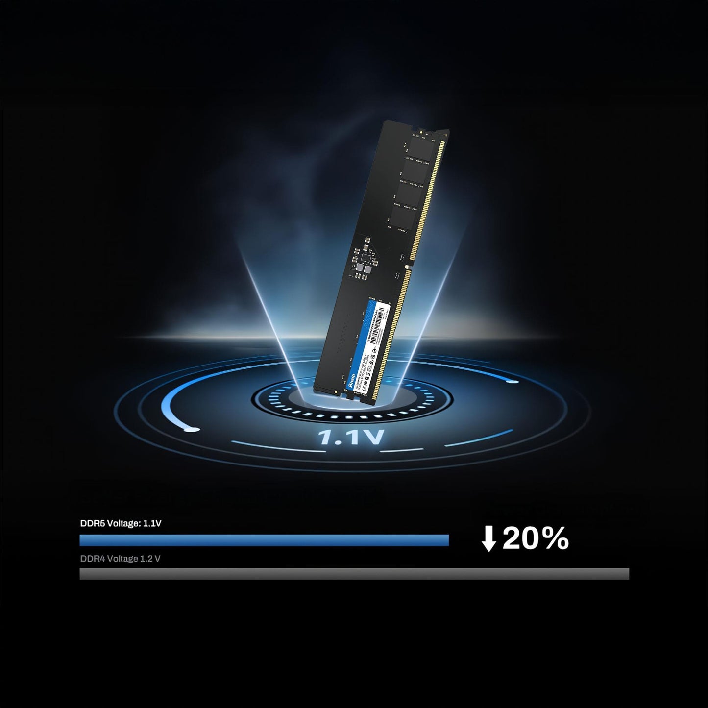 Biwin BD5UD16G48C40 16GB DDR5 4800MHz 1Rx8 Masaüstü Ram