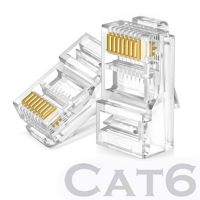 S-LINK SL-COB20P CAT6 UTP RJ45 Konnektör (100 Adet)